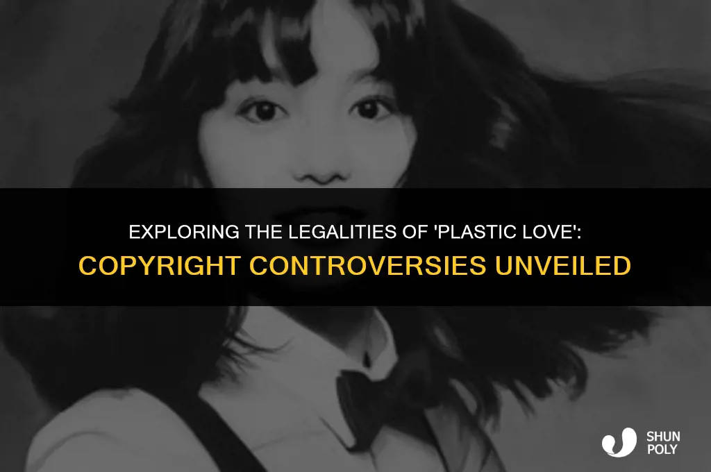is plastic love copyrighted