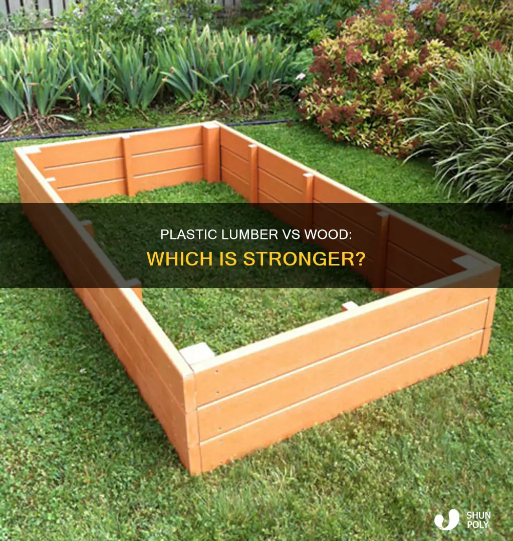is plastic lumber as strong as wood