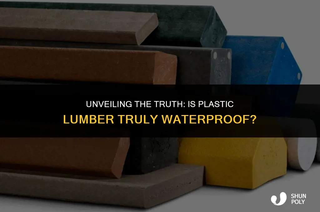 is plastic lumber waterproof
