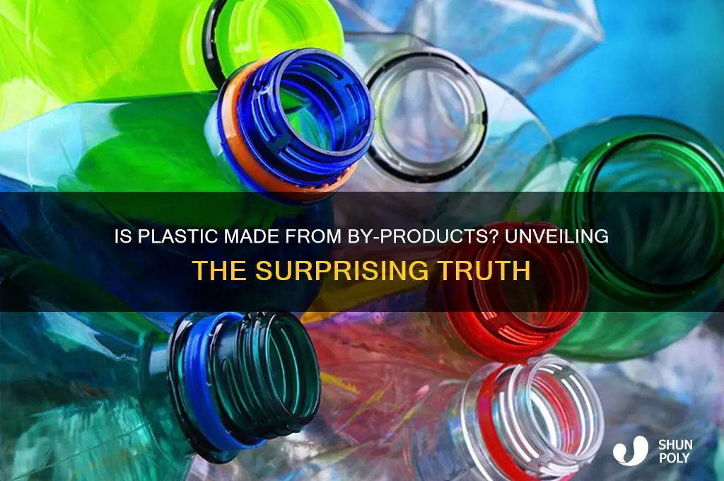 is plastic made from by products