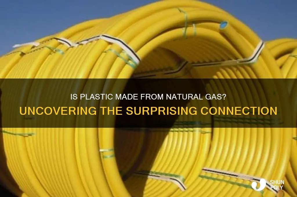 is plastic made from natural gas