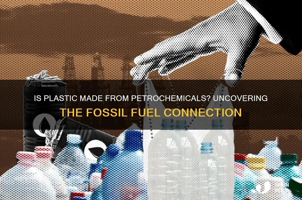 is plastic made from petrochemicals
