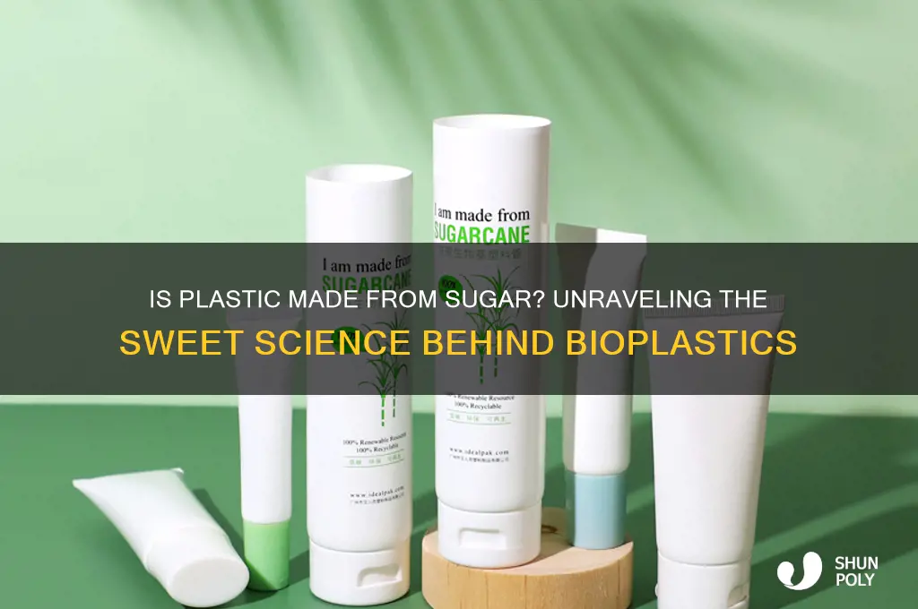 is plastic made from sugar