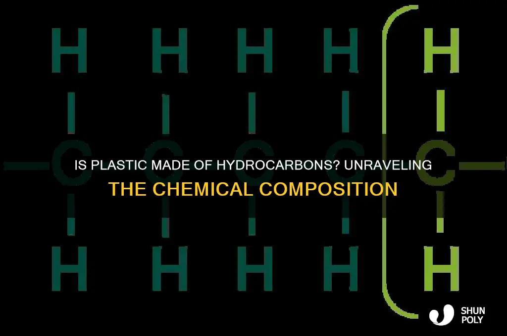 is plastic made of hydrocarbons