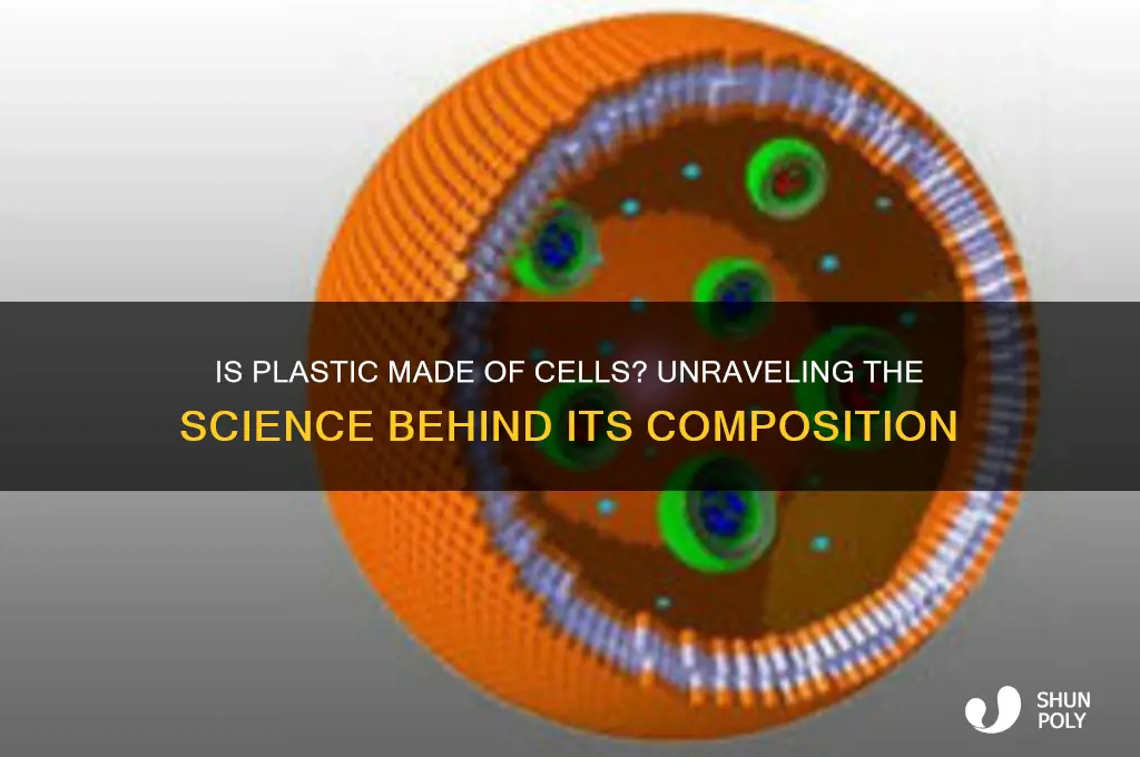 is plastic made up of cells