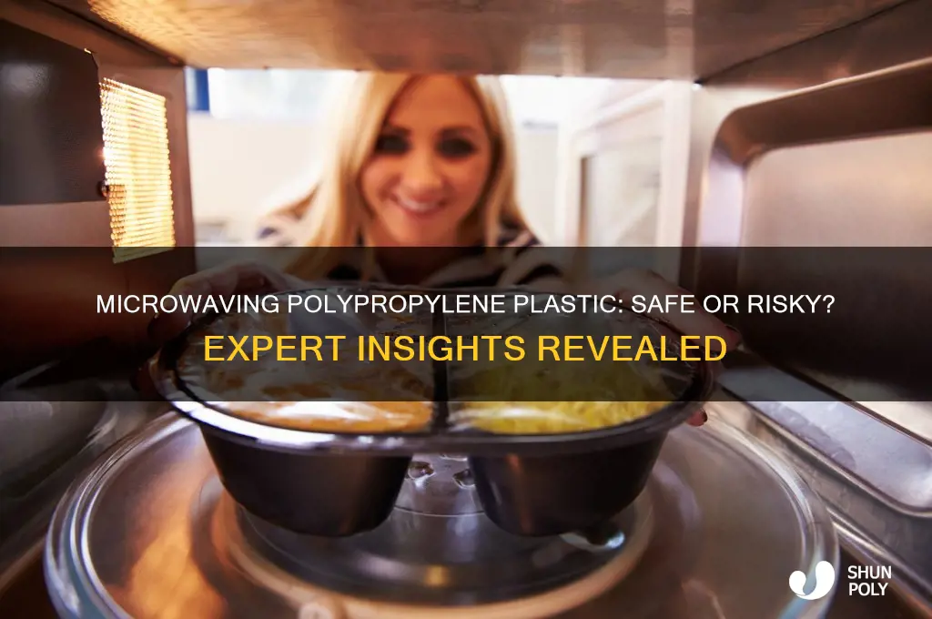 is plastic made with polypropylene okay to microwave