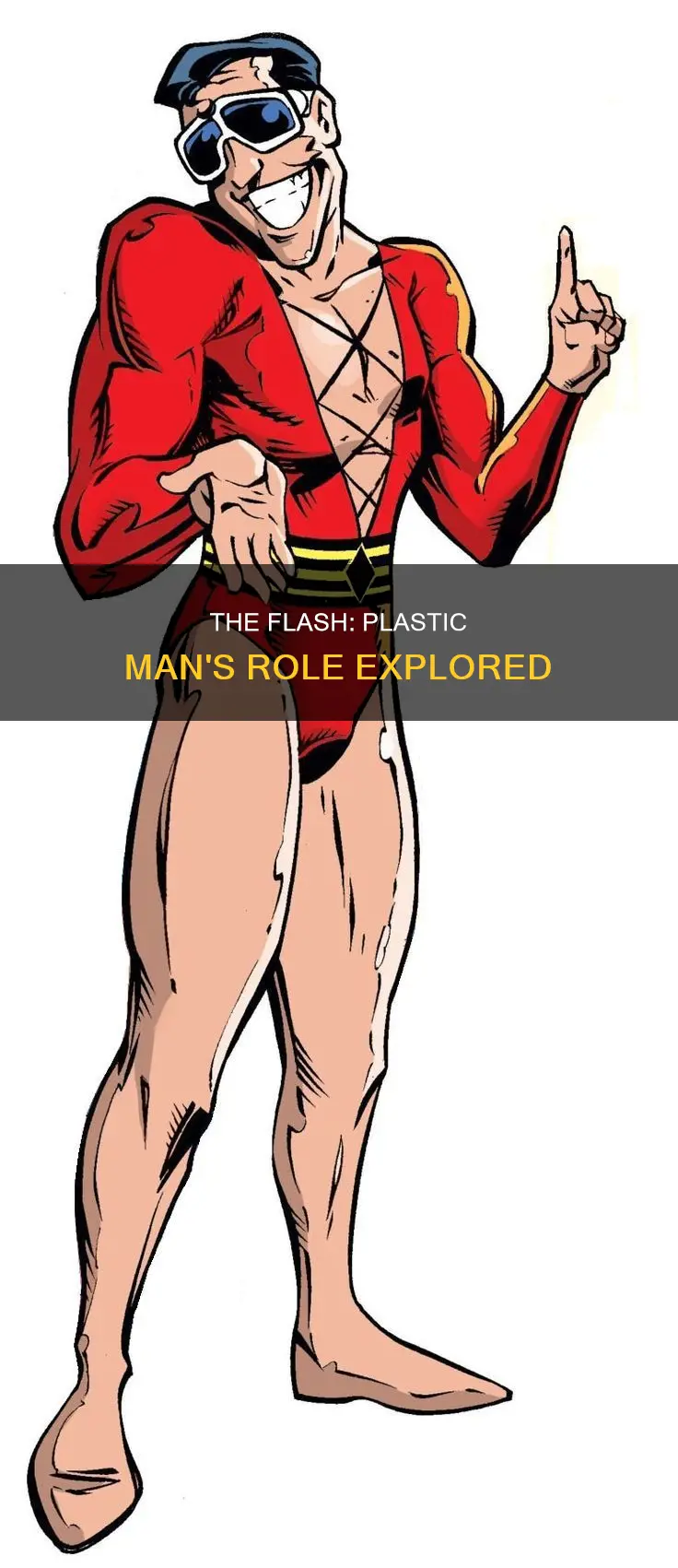 is plastic man in the flash