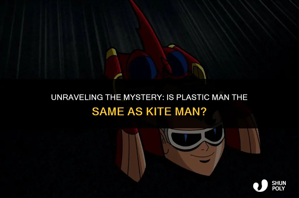 is plastic man kite man