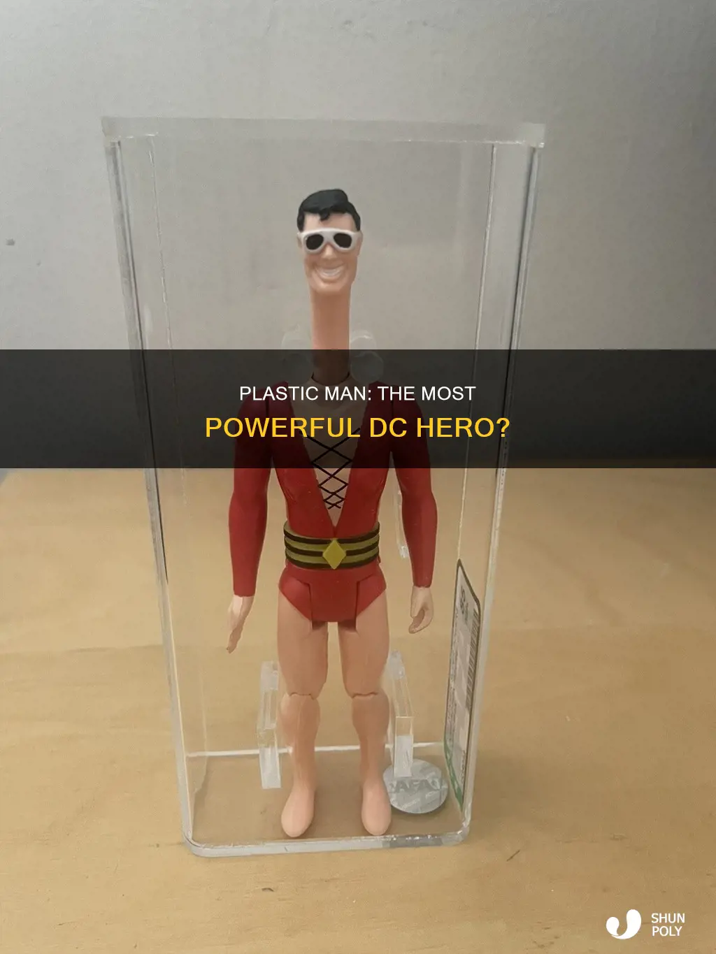 is plastic man the most powerful