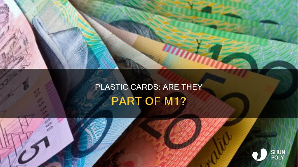 is plastic money in m-1