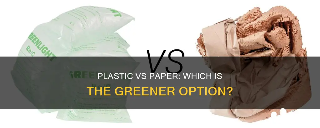 is plastic more sustainable than paper
