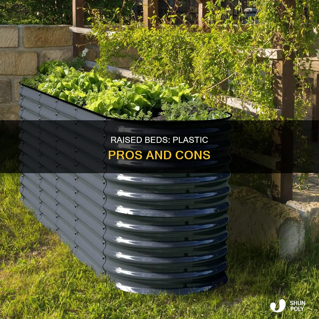 is plastic needed for a raised bed