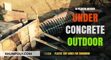 Plastic Sheeting: Necessary for Concrete Outdoors?