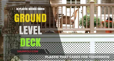Protect Your Deck: Use Plastic Sheeting Under Ground Level