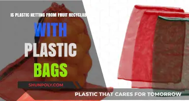 Can Fruit Plastic Netting Be Recycled with Plastic Bags?