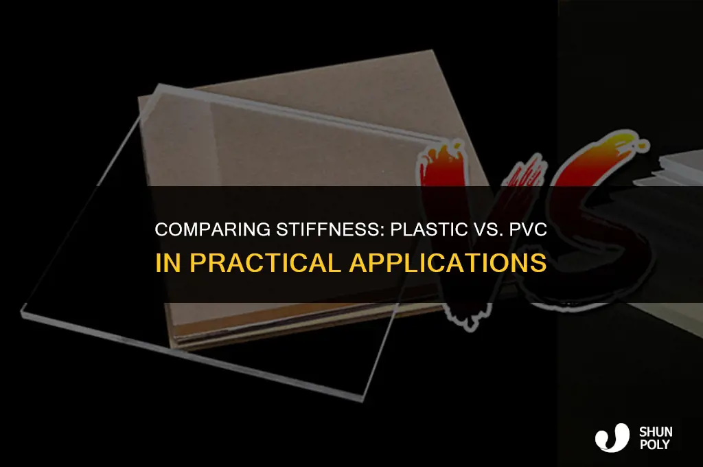 is plastic or pvc stiffer