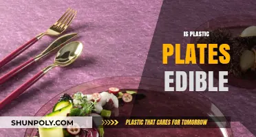 Exploring the Edibility of Plastic Plates: A Comprehensive Guide