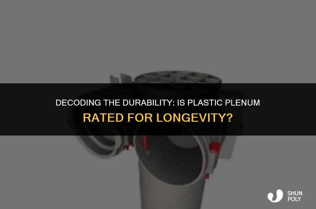 is plastic plenum rated