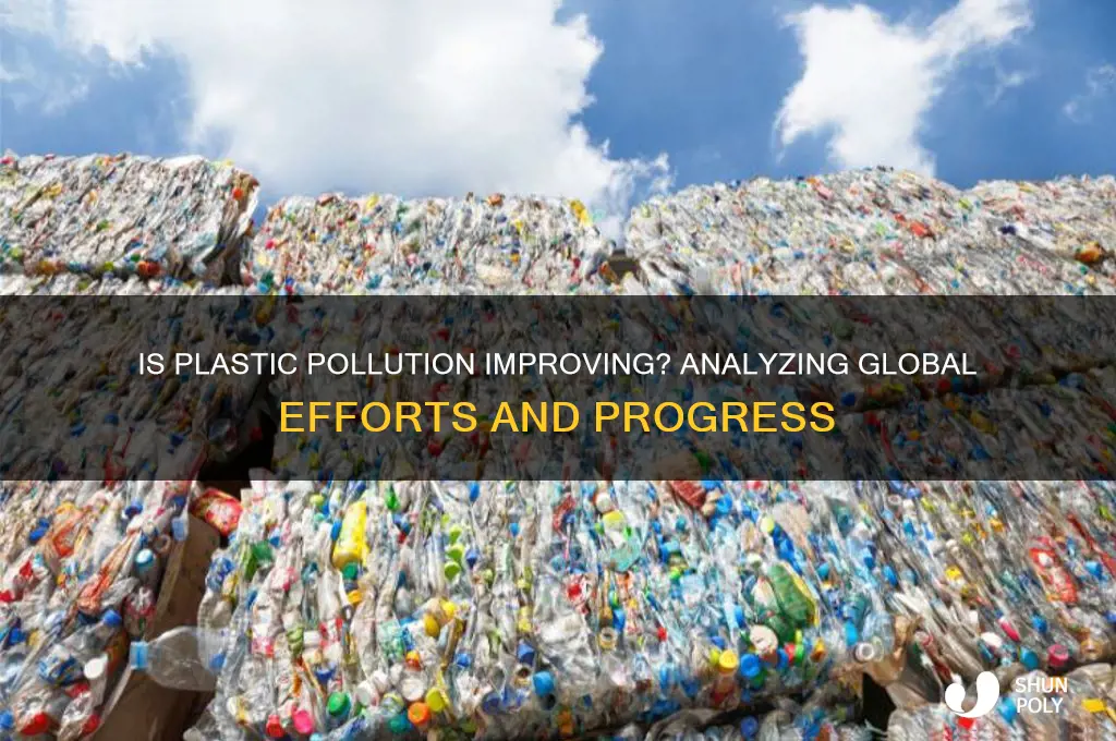 is plastic pollution getting better