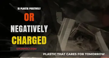 Plastic's Electrical Charge: Positive or Negative?