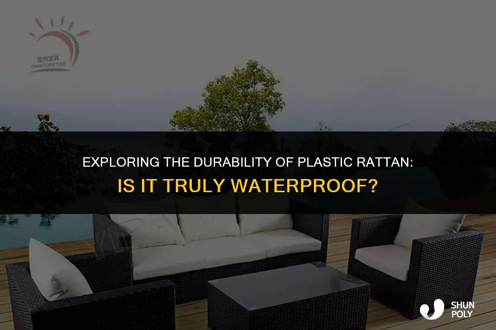 is plastic rattan waterproof