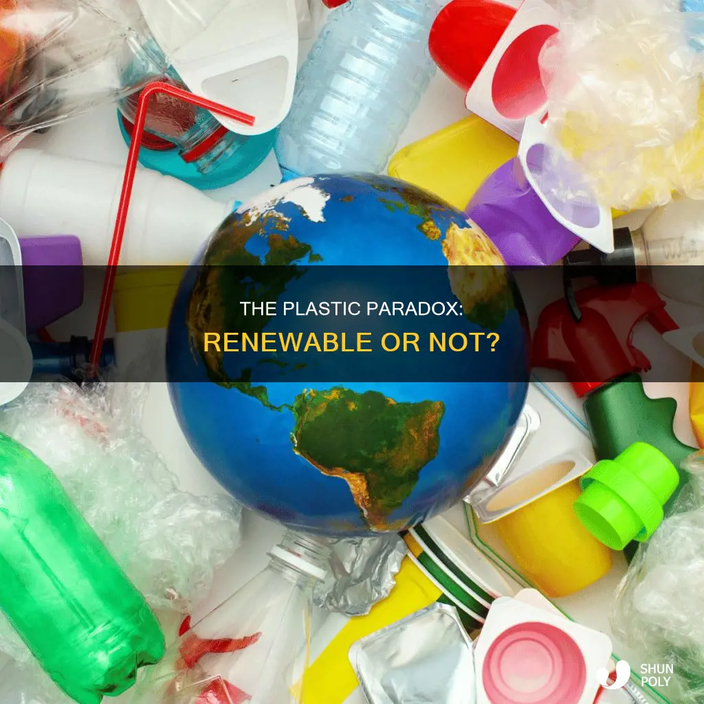 is plastic renewable or non r