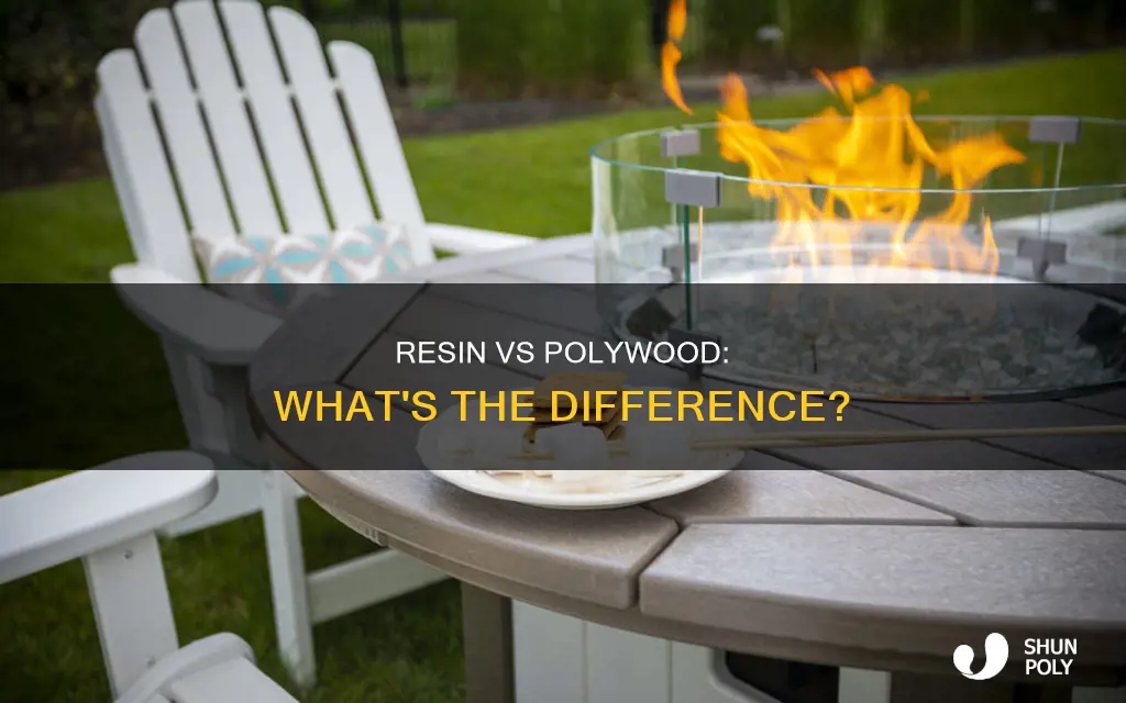 is plastic resin the same as polywood