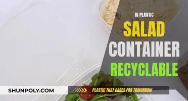 Are Plastic Salad Containers Recyclable?