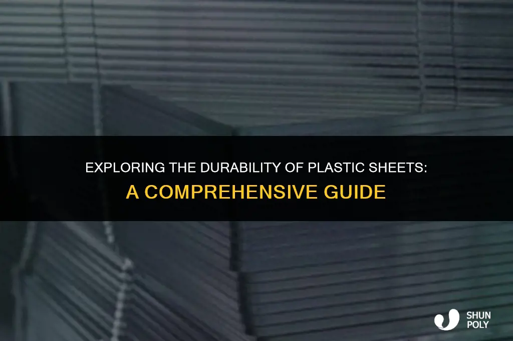 is plastic sheet resistant