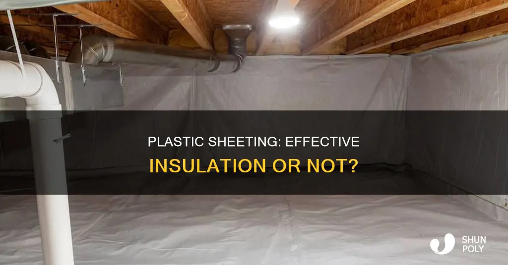 is plastic sheeting a good insulator