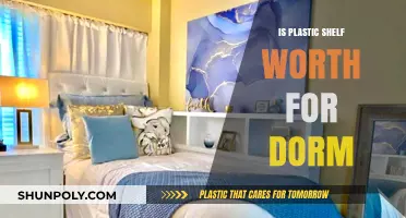 Plastic Shelves: Space-Saving Solutions for Dorm Rooms
