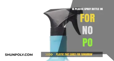 Is a Plastic Spray Bottle Safe for No Poo Hair Care?