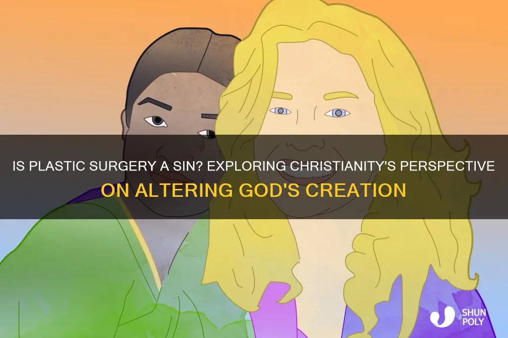 is plastic surgery a sin christianity