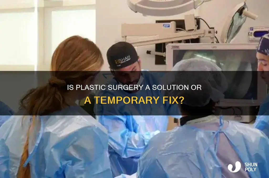 is plastic surgery a solution