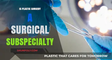 Is Plastic Surgery a Surgical Subspecialty? Exploring the Medical Classification