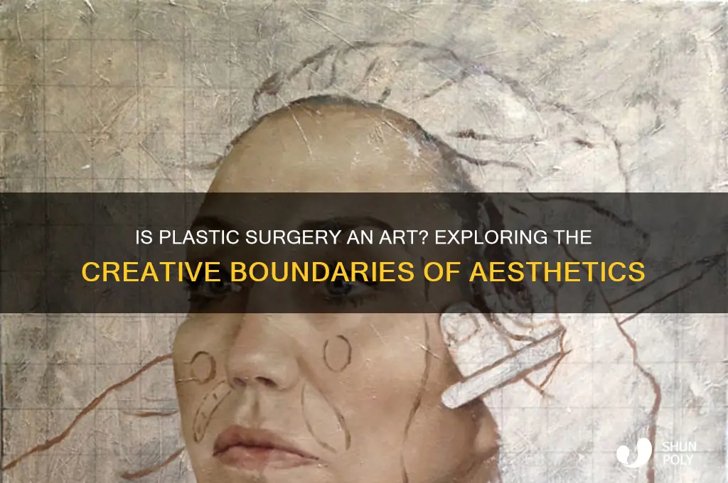 is plastic surgery an art