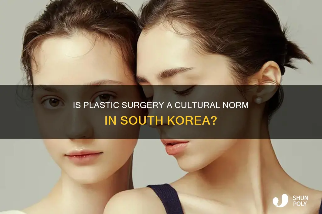 is plastic surgery big in korea