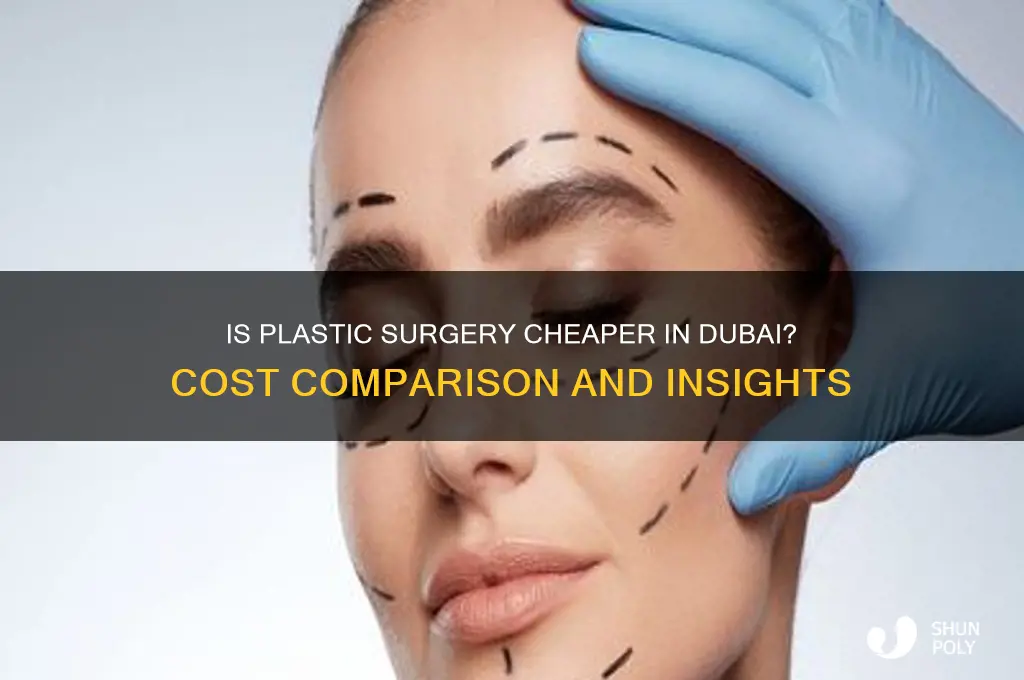 is plastic surgery cheaper in dubai