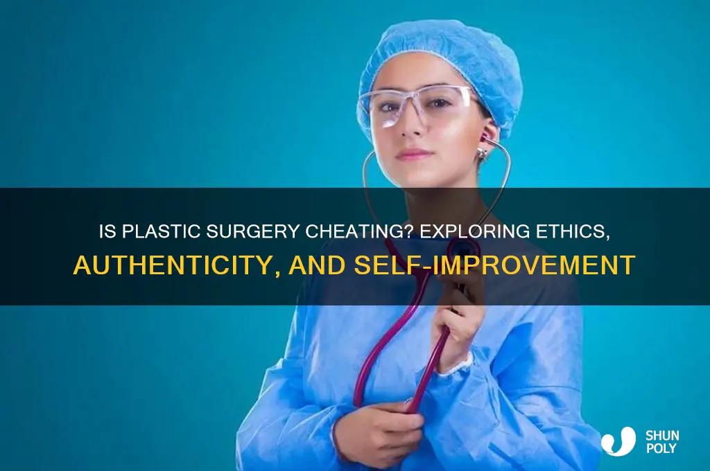 is plastic surgery cheating