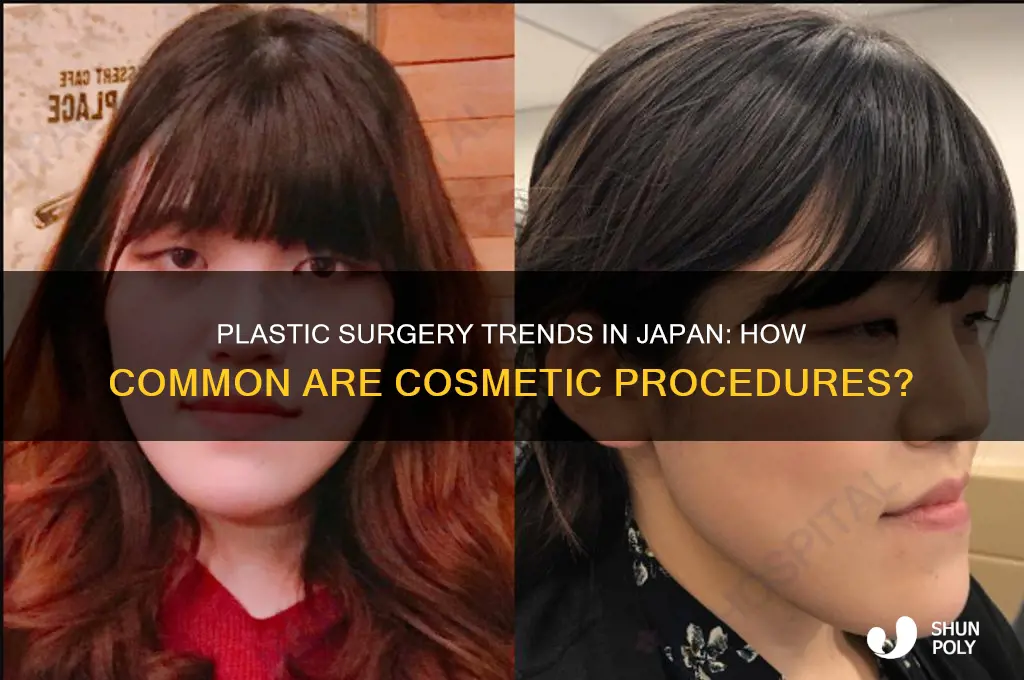 is plastic surgery common in japan