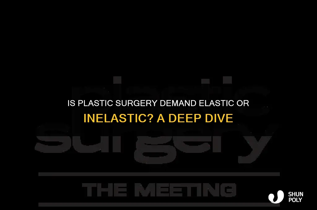 is plastic surgery elastic or inelastic