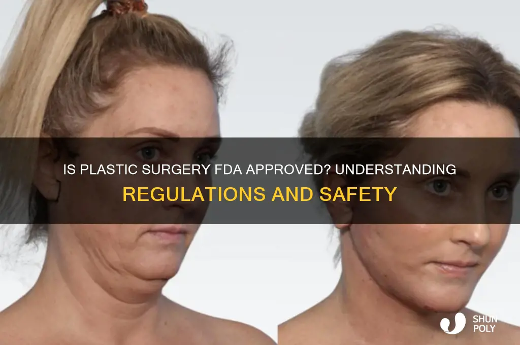is plastic surgery fda approved