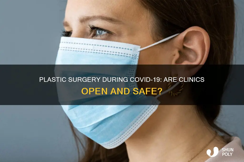 is plastic surgery open during covid