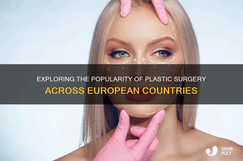 is plastic surgery popular in europe