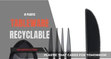 Plastic Tableware: Recyclable or Not?