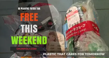 Plastic Totes Tax-Free Weekend: What You Need to Know