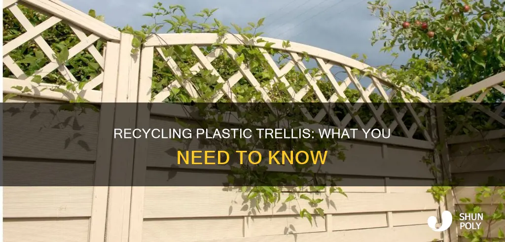 is plastic trellis recyclable