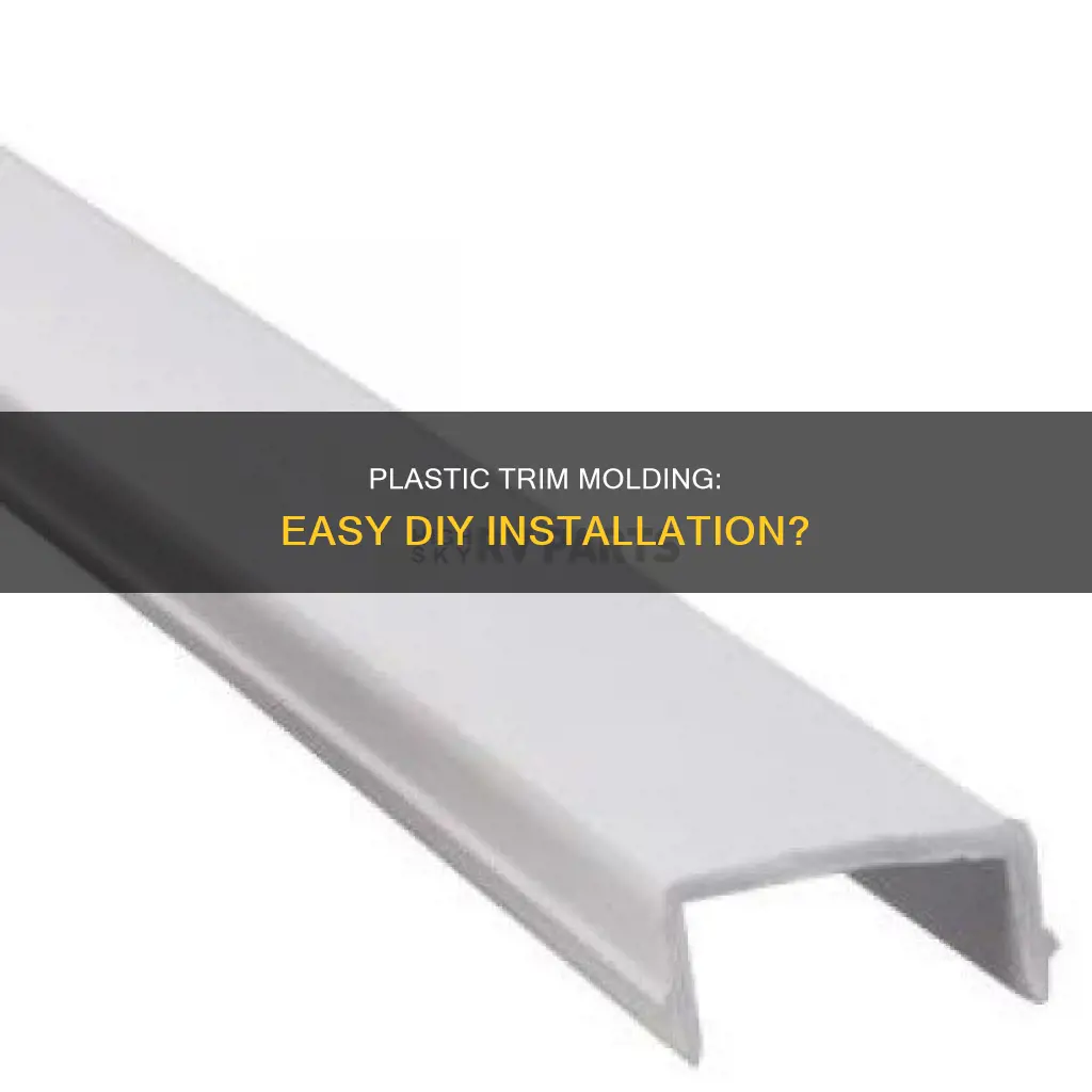 is plastic trim molding easy to install