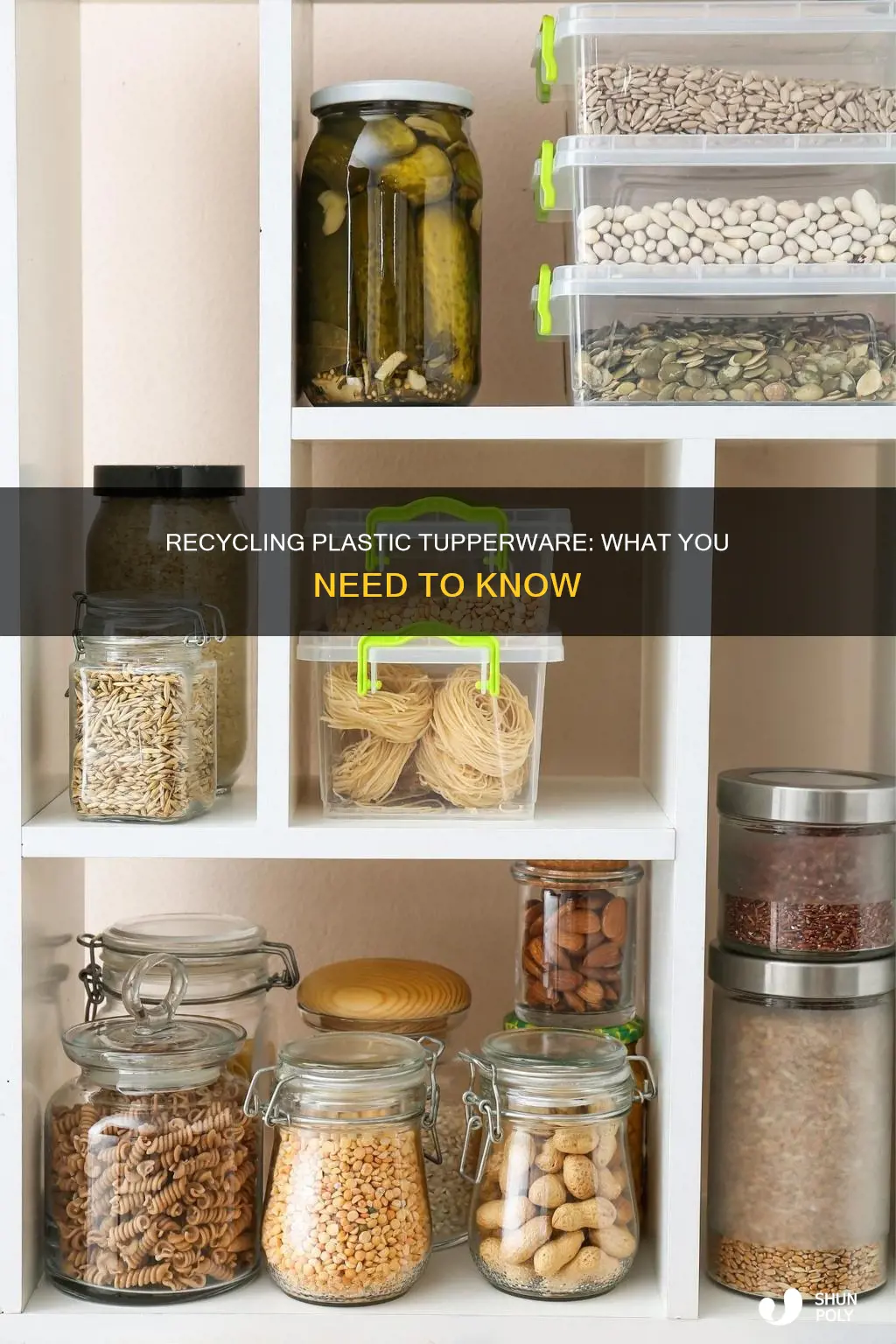 is plastic tupperware recyclable