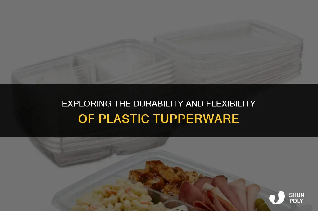 is plastic tupperware rigid plastic